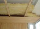 Subtleties of ceiling insulation in a private house from the inside